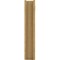 Ekena Millwork 6-in W x 22-in D x 34-in H Funston Slat Rough Cedar Woodgrain TimberThane Outlooker, Primed Tan OUTUR060X22X34FST24RCPR - alternate 3